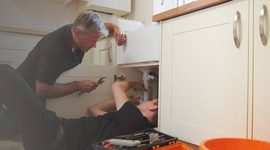 Professional burst pipe repair services in Abbyville, KS